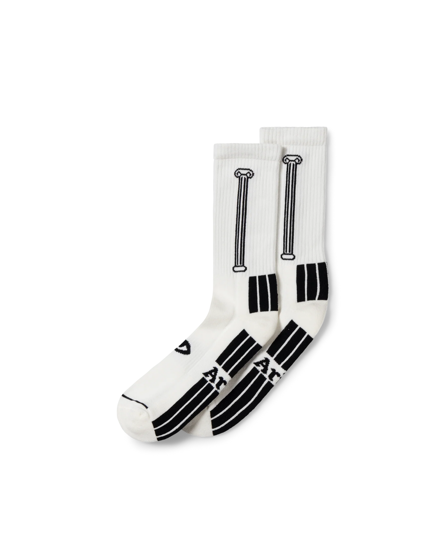 Aries Column Sock White