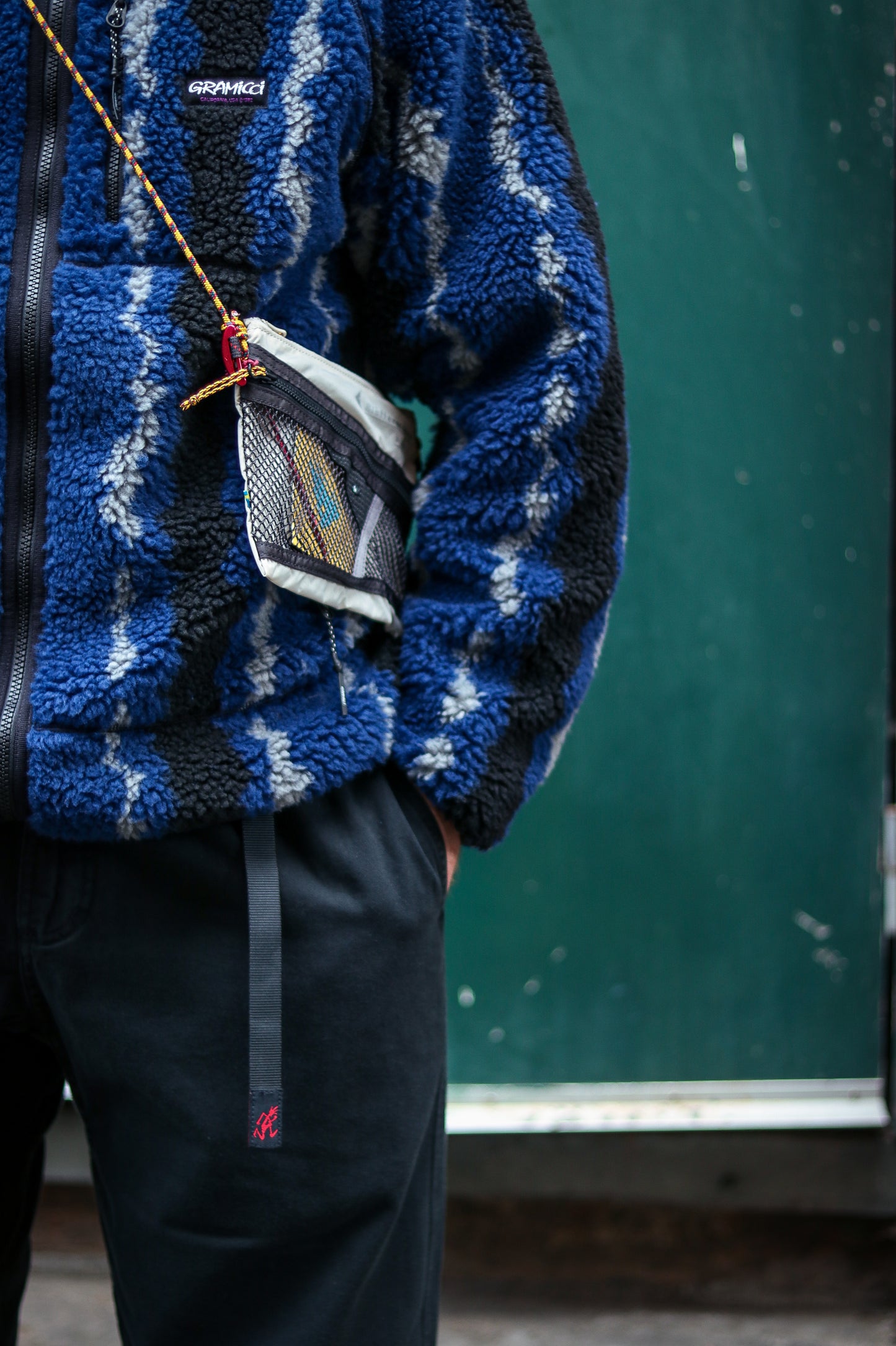 Gramicci Ripple Sherpa Jacket Navy