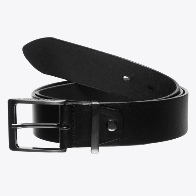 Les Deux Walker Leather Belt Black