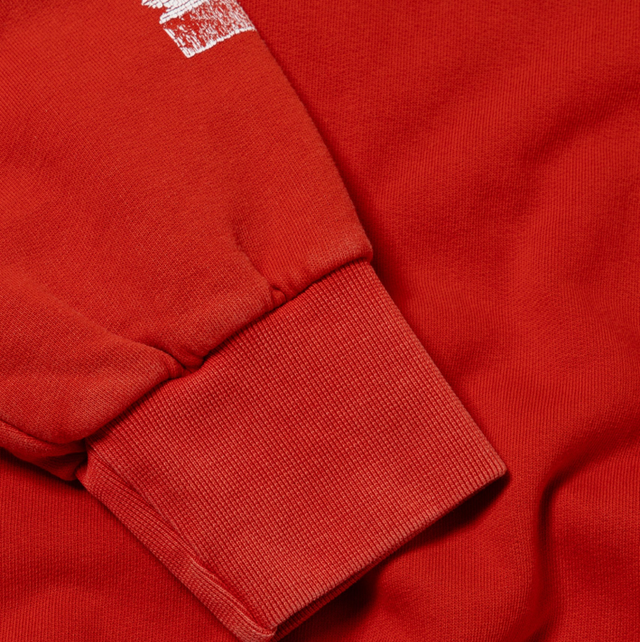 Aries Aged Ancient Column Sweat Red