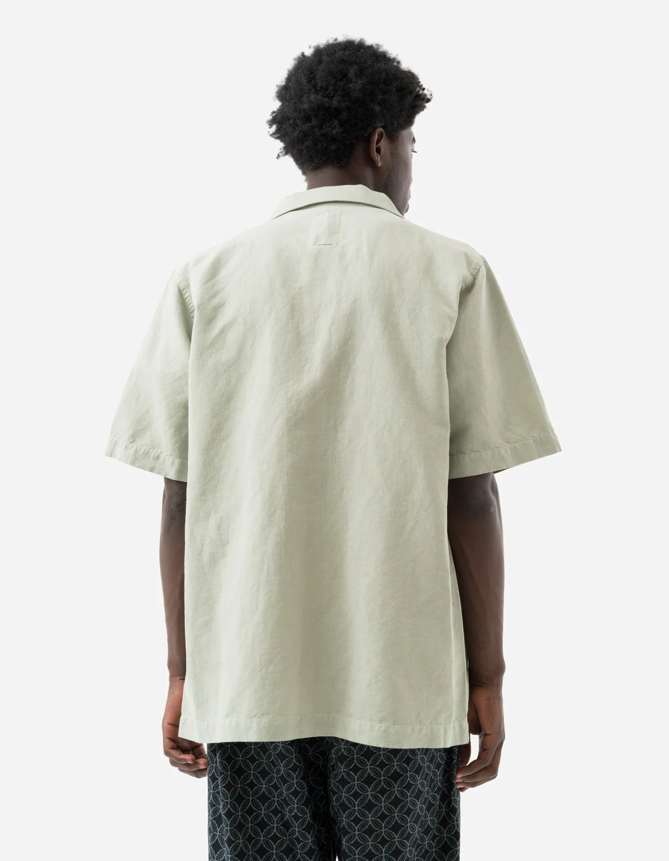 Maharishi Hemp Camp Collar Shirt Sage Green
