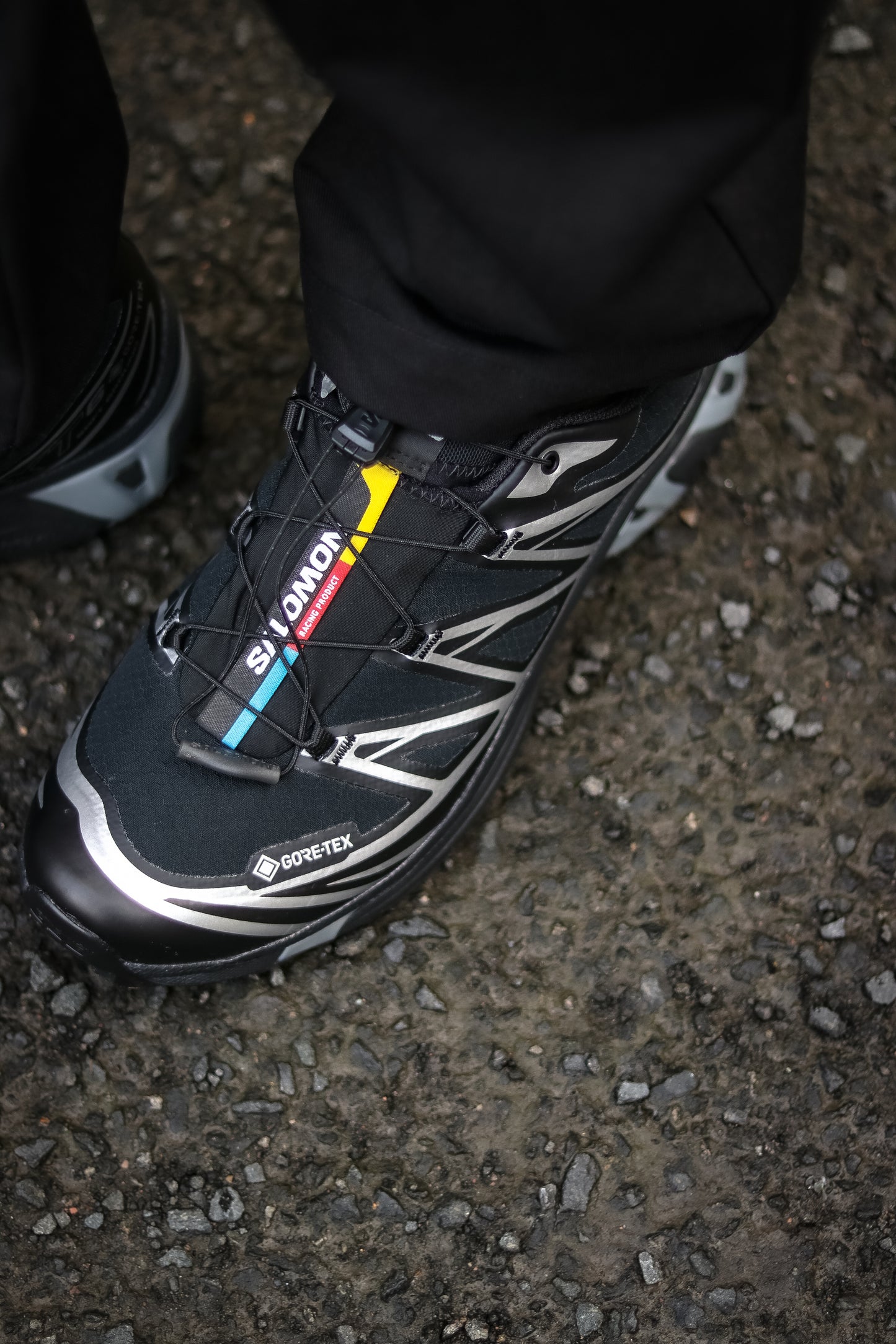 Salomon XT-6 GTX Black/Black/Silver