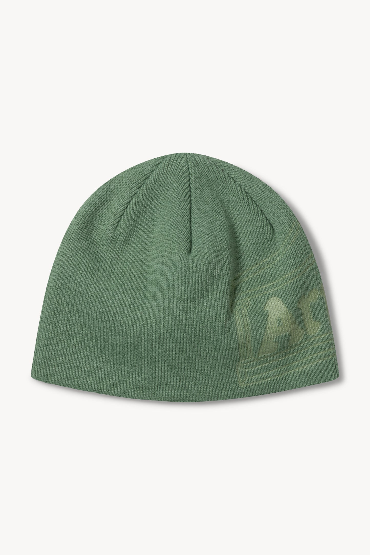 Aries Temple Embossed Beanie Green