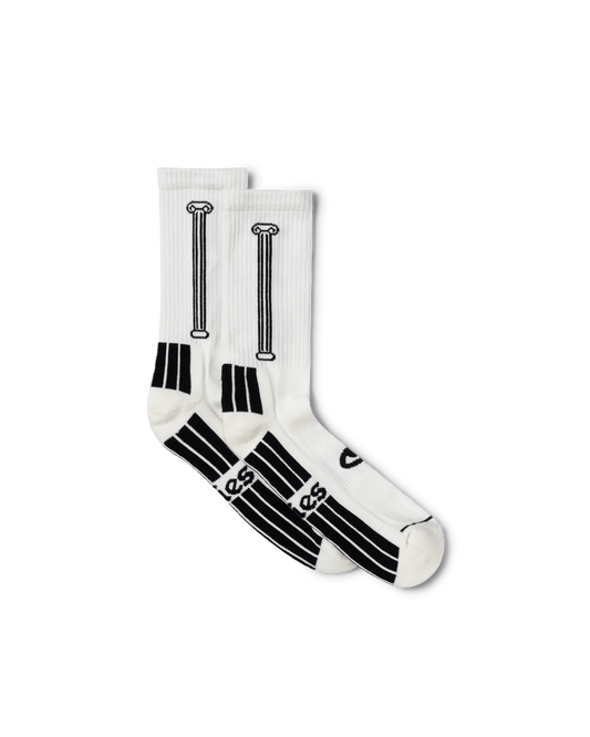Aries Column Sock White