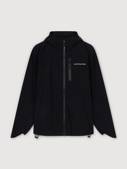 Acid Running Lightweight Running Jacket Black
