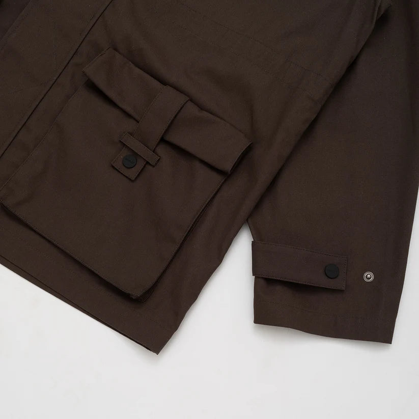 Parlez Drax Parka Jacket Khaki Green