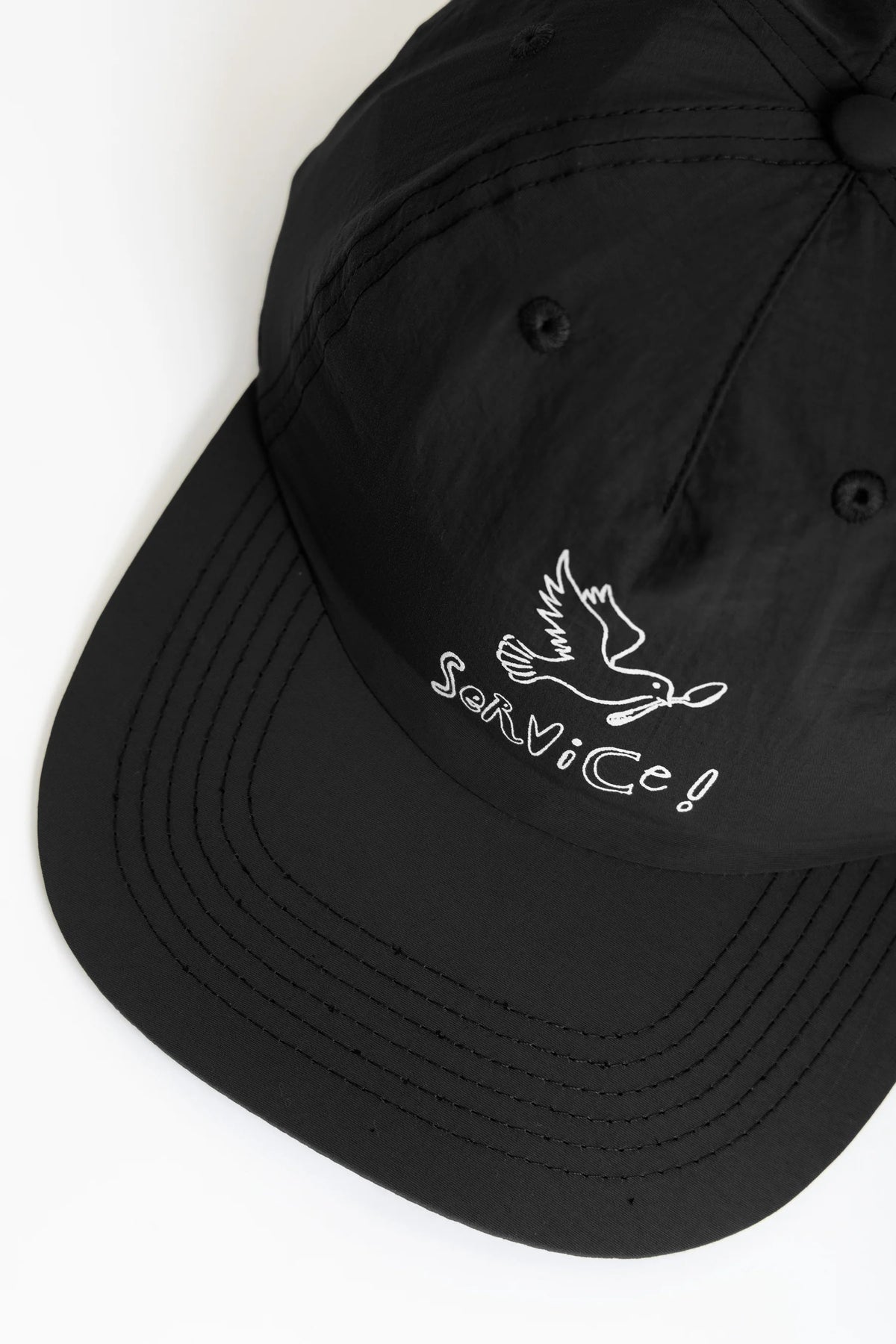 Service Works Nylon Dove Cap Black
