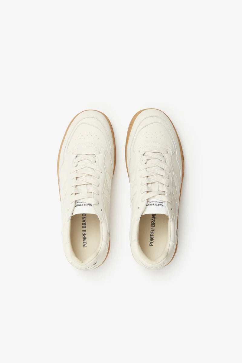 Pompeii Elan Pippa Leather Ecru Gum