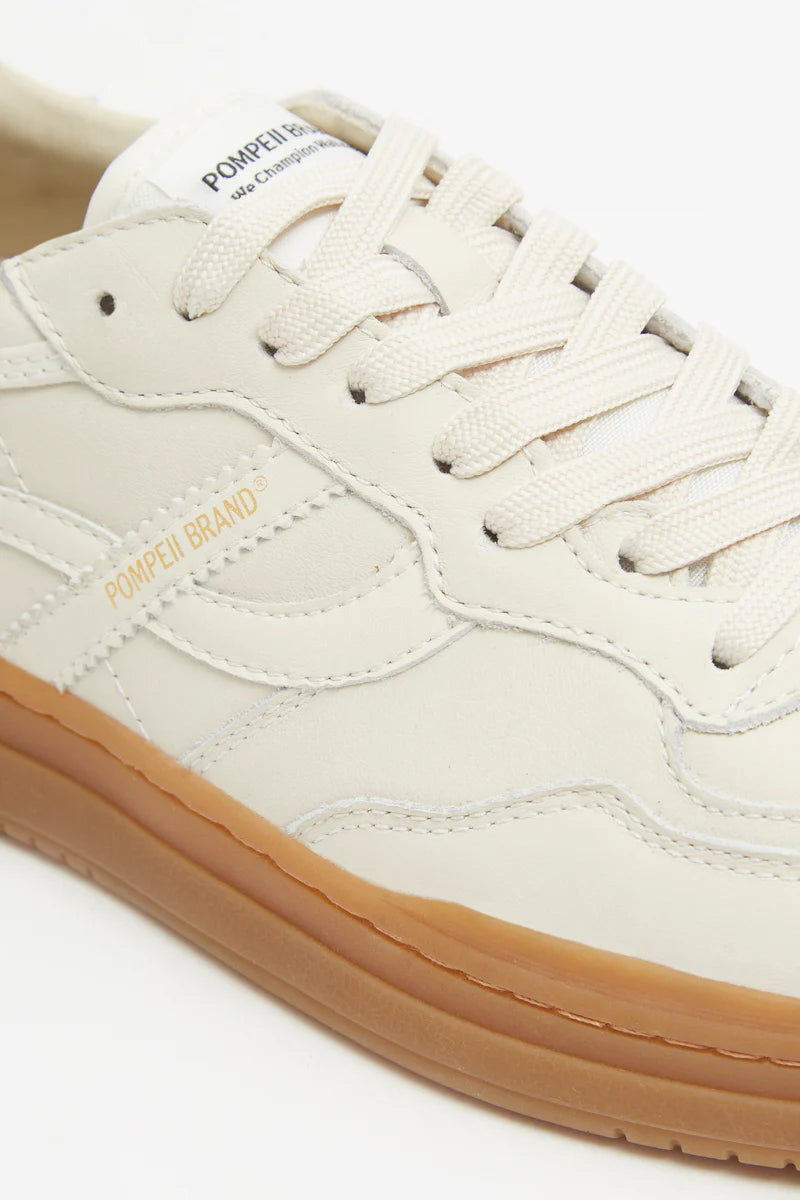 Pompeii Elan Pippa Leather Ecru Gum