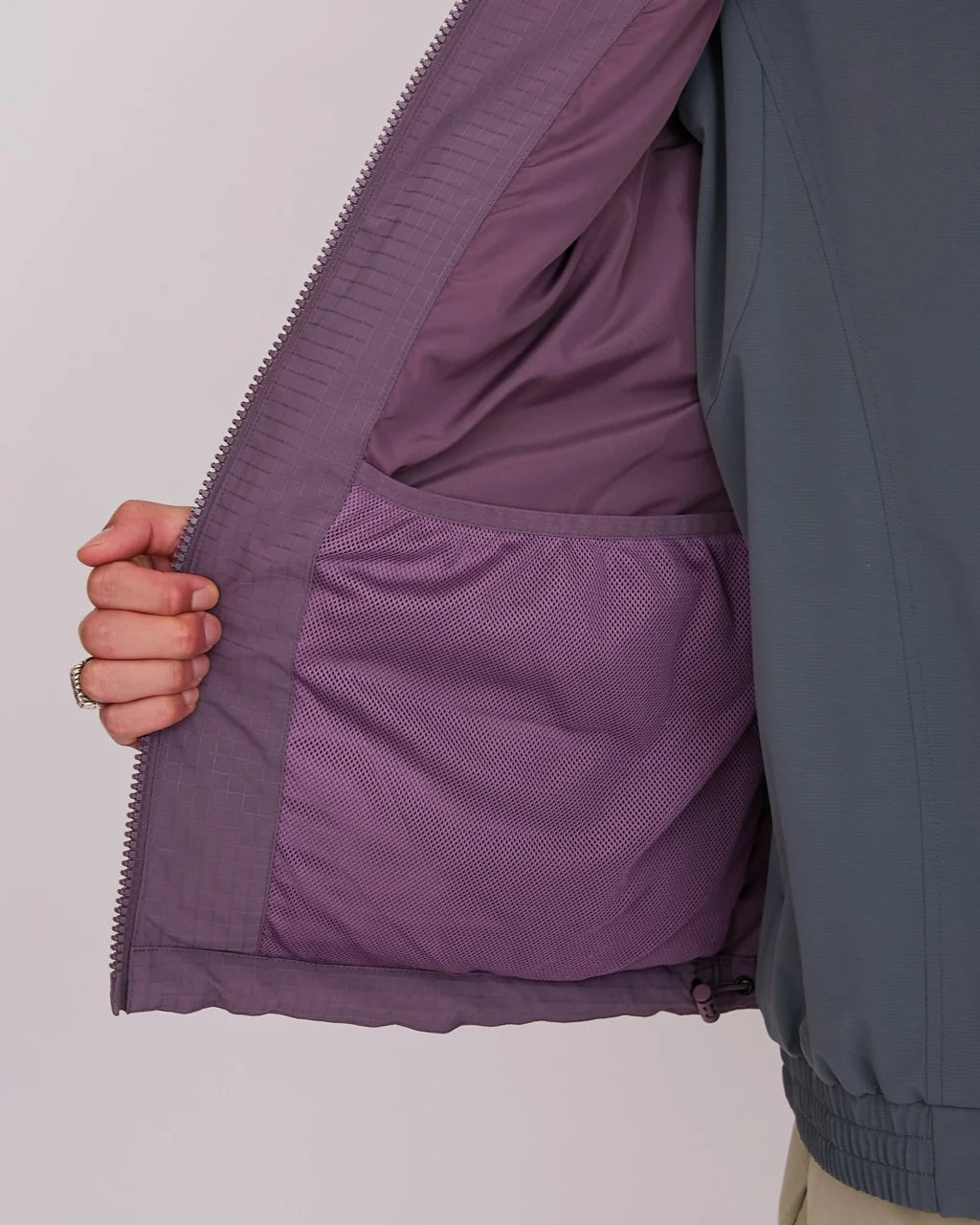 Mellow Clo Summit Ripstop Puffer Jacket Rich Plum