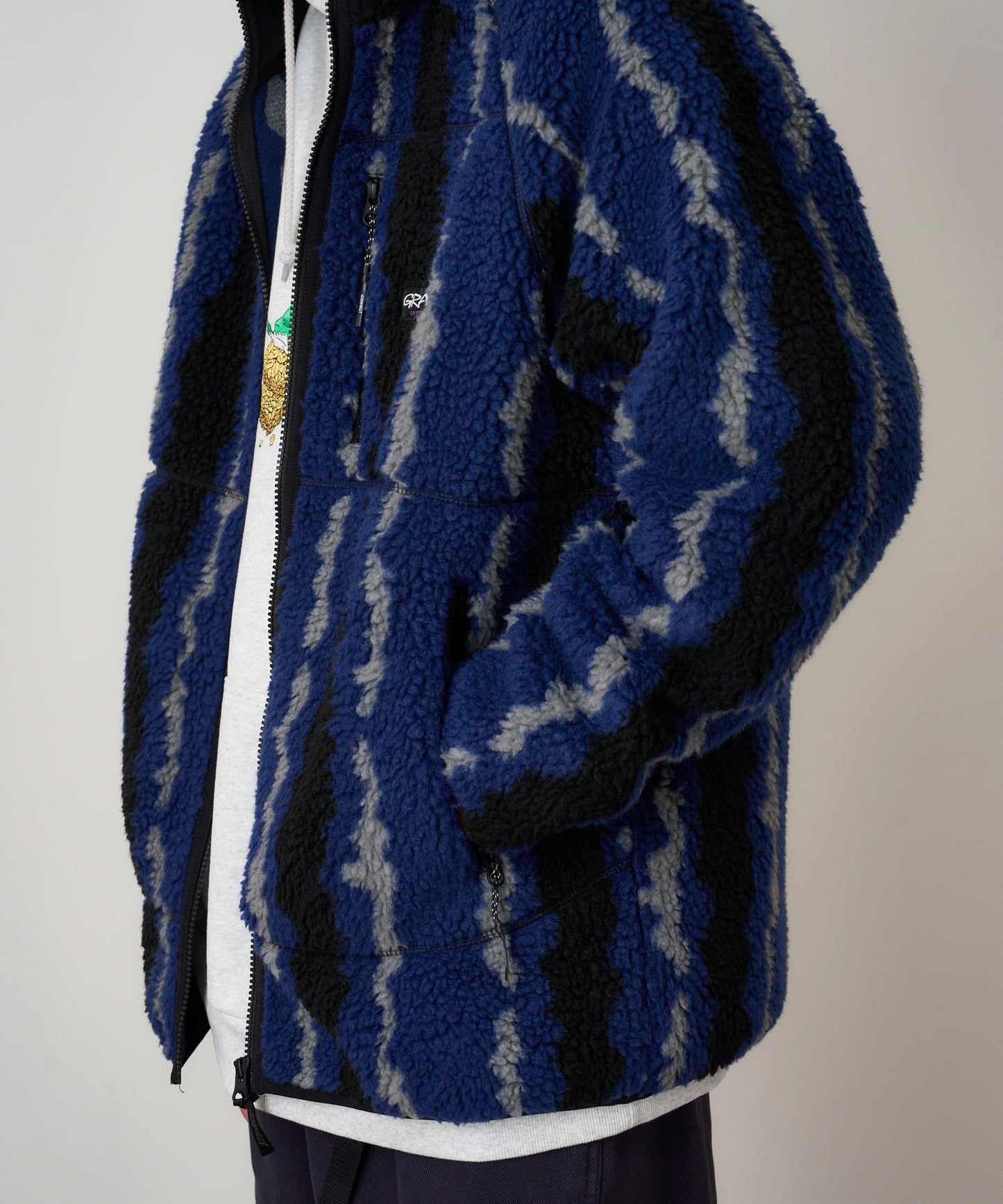 Gramicci Ripple Sherpa Jacket Navy
