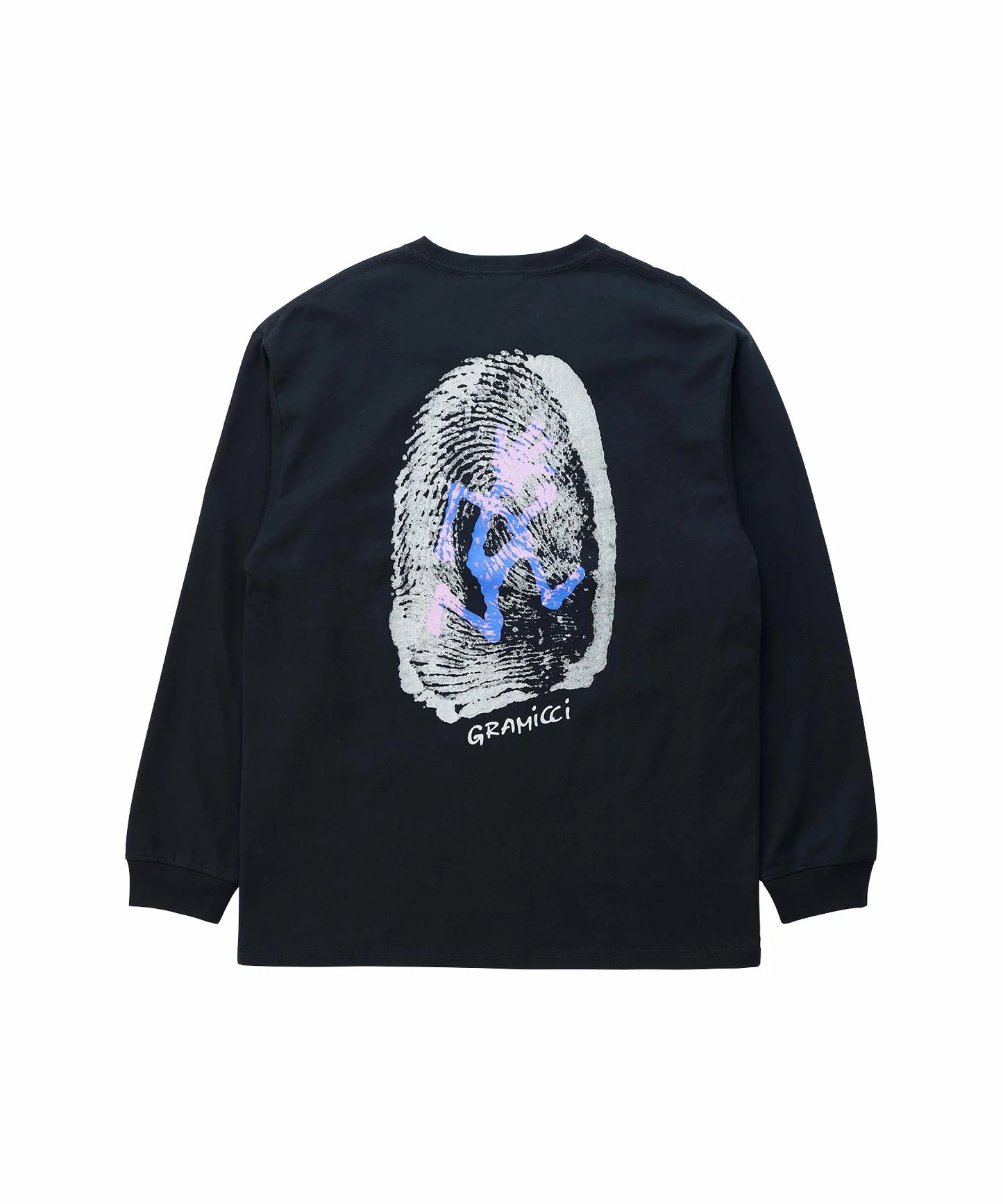 Gramicci Thumbprint Long Sleeve T-shirt Vintage Black
