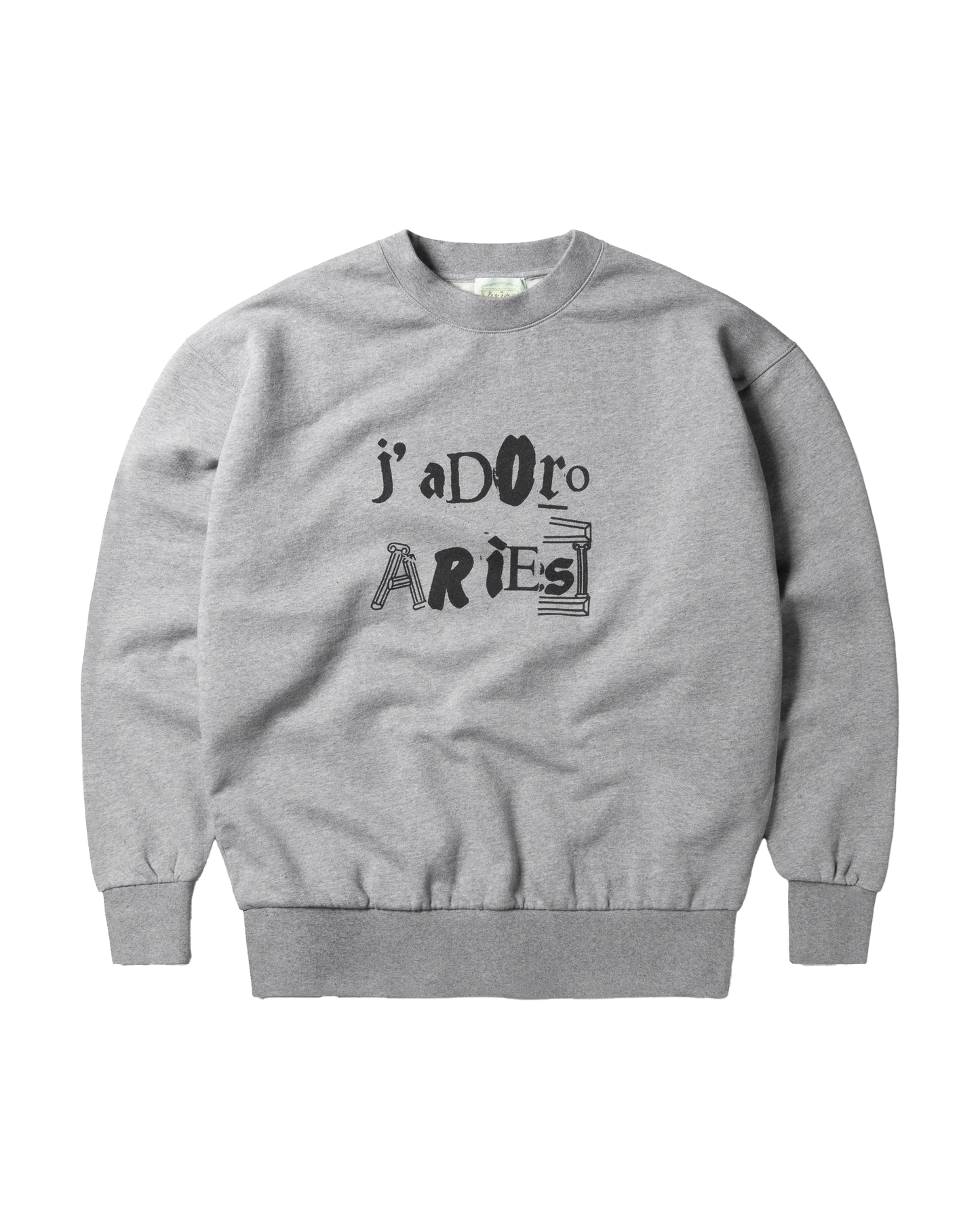 Aries J’Adoro Aries Ransom Sweat Grey
