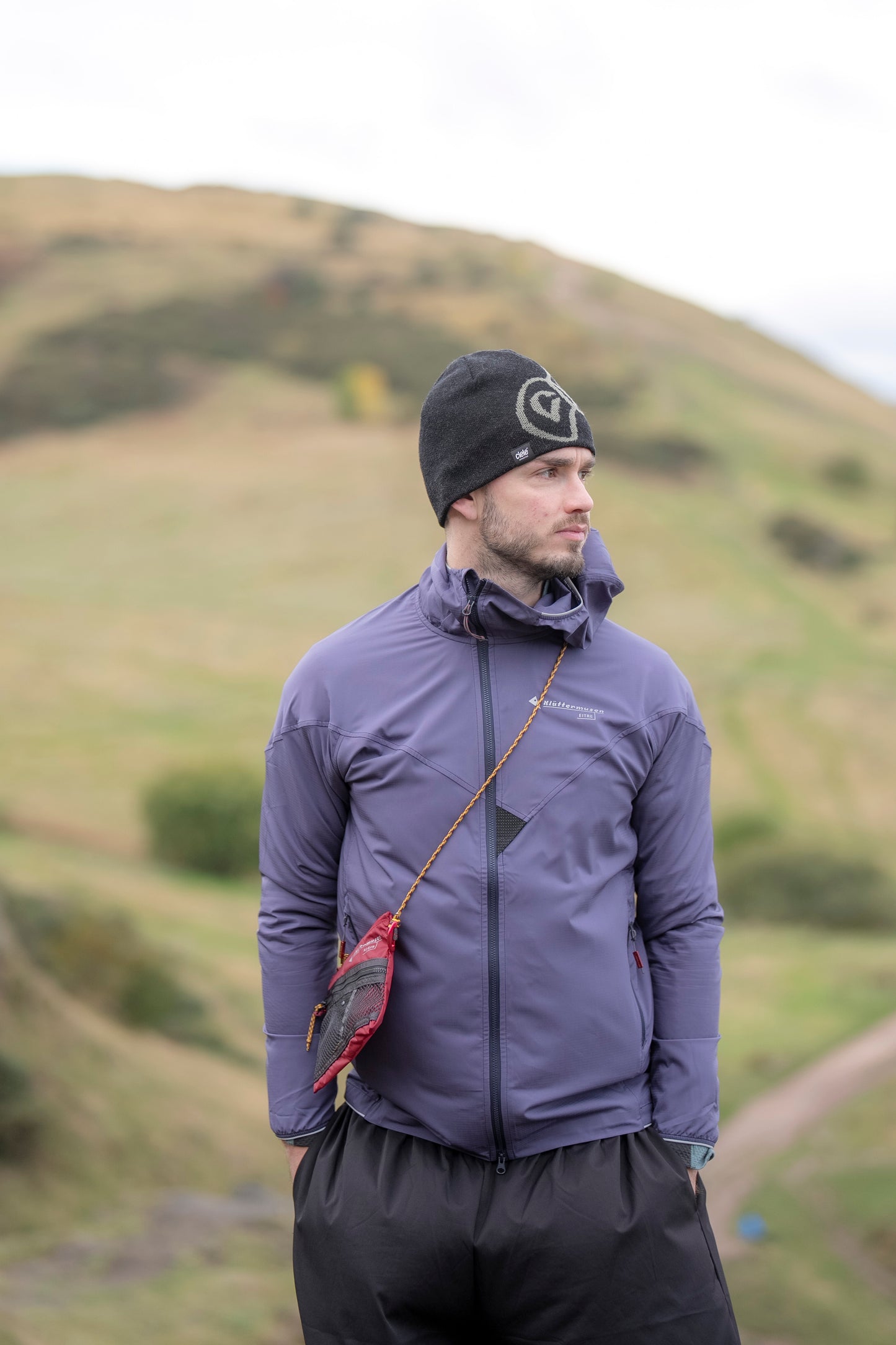 Klattermusen Eitre Zip Hood Jacket Purple Stone