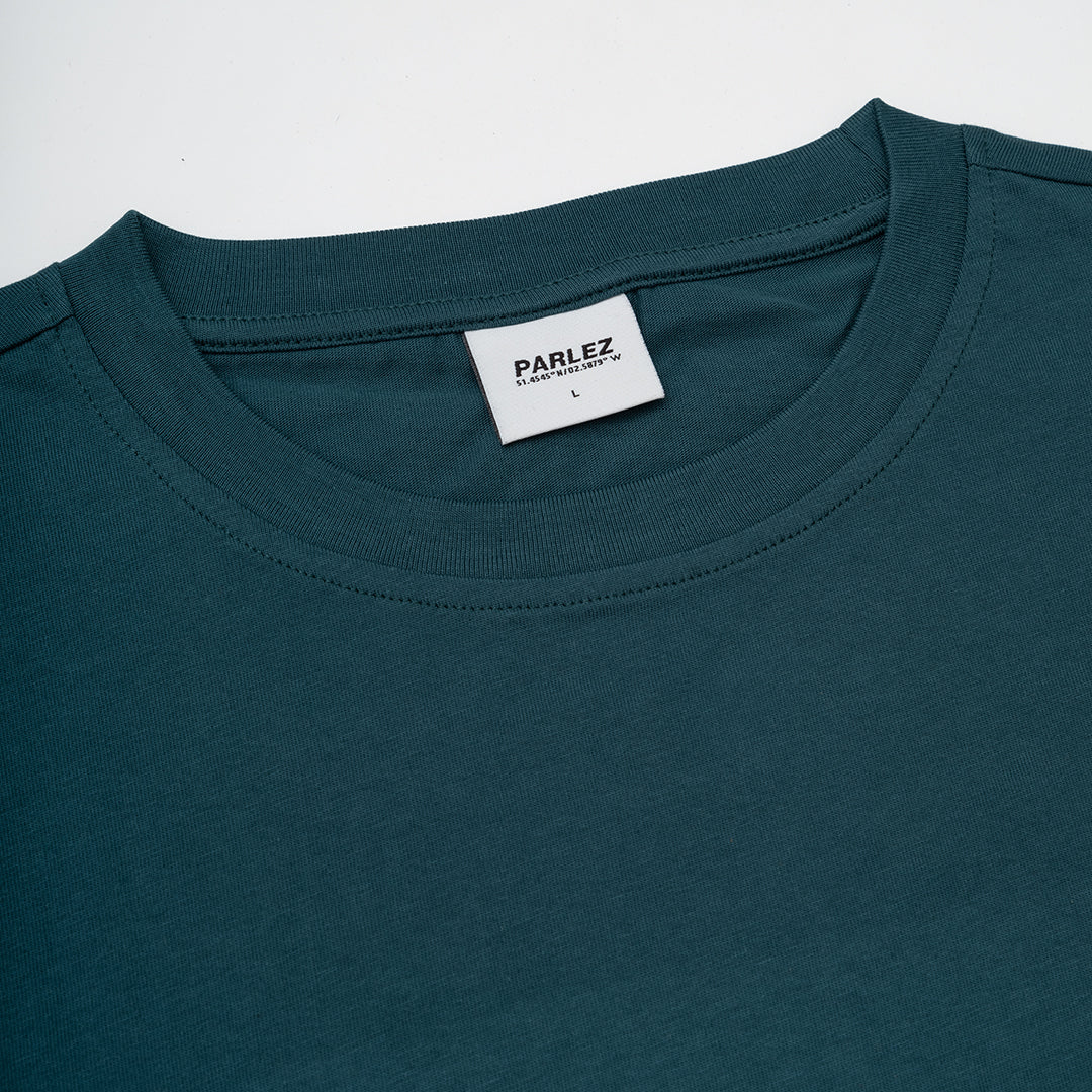 Parlez Inning T-shirt Petrol Green