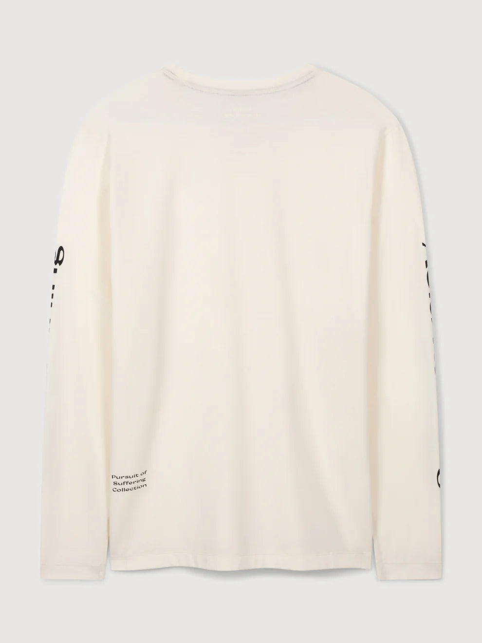 Acid Running Long Sleeve T-shirt Bone White