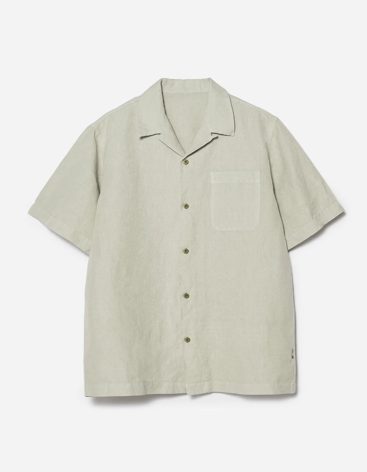 Maharishi Hemp Camp Collar Shirt Sage Green