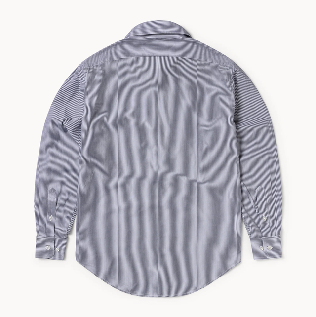 Aries Striped Poplin Shirt Black/White