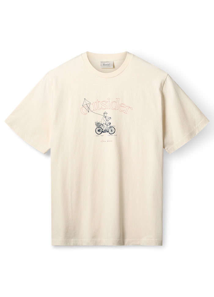 Forét Cyclist T-shirt Off White