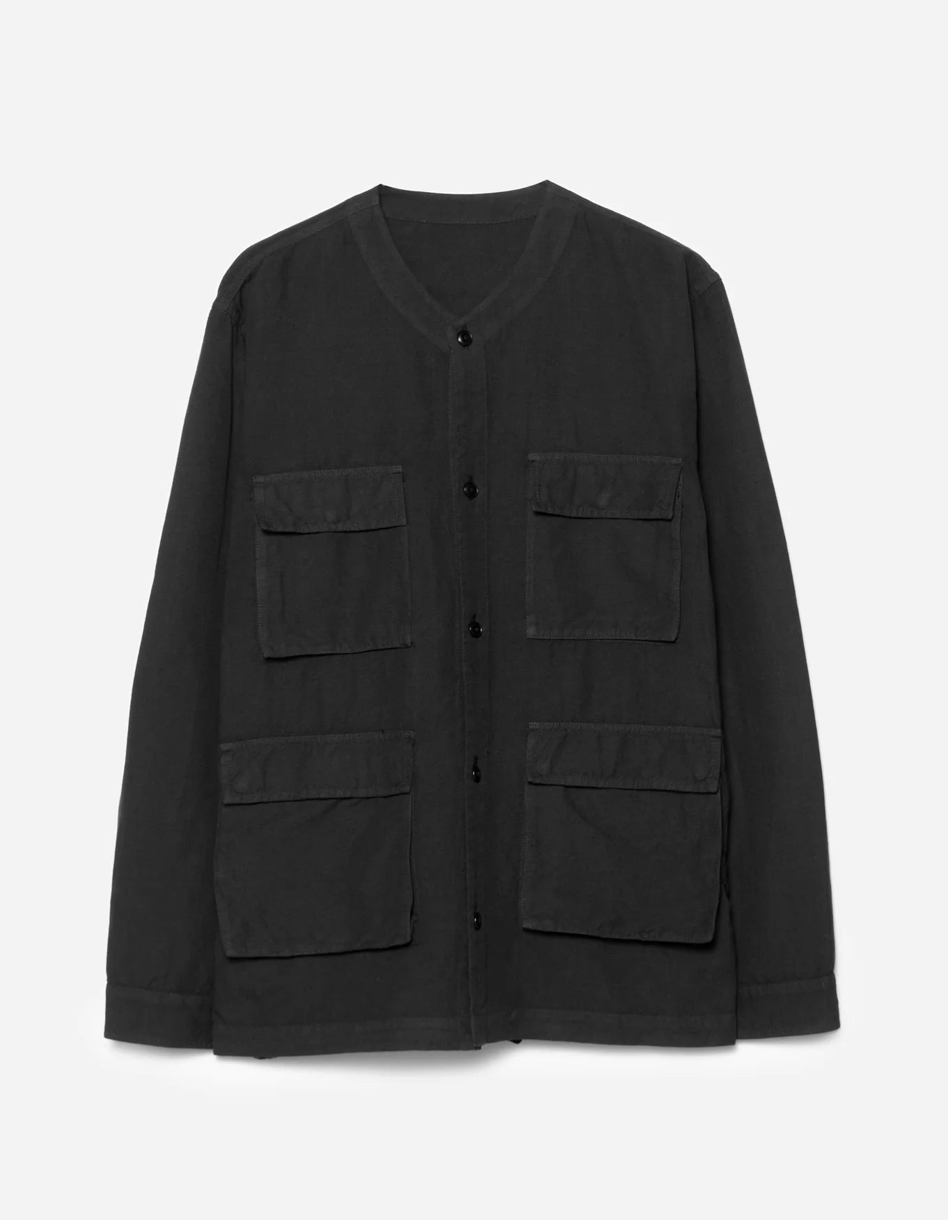 Maharishi Hemp BDU Cargo Overshirt Black