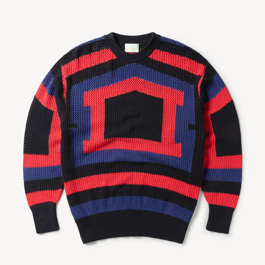 Aries Crochet Temple Knit Navy