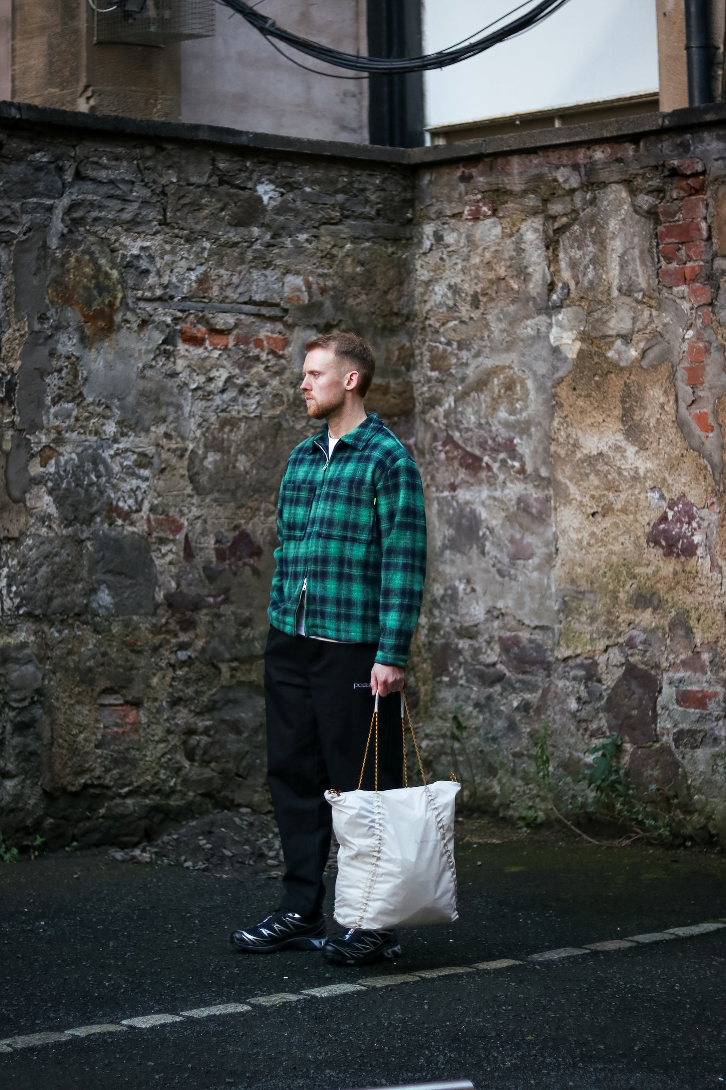 POSTAL Twill Work Pant Black