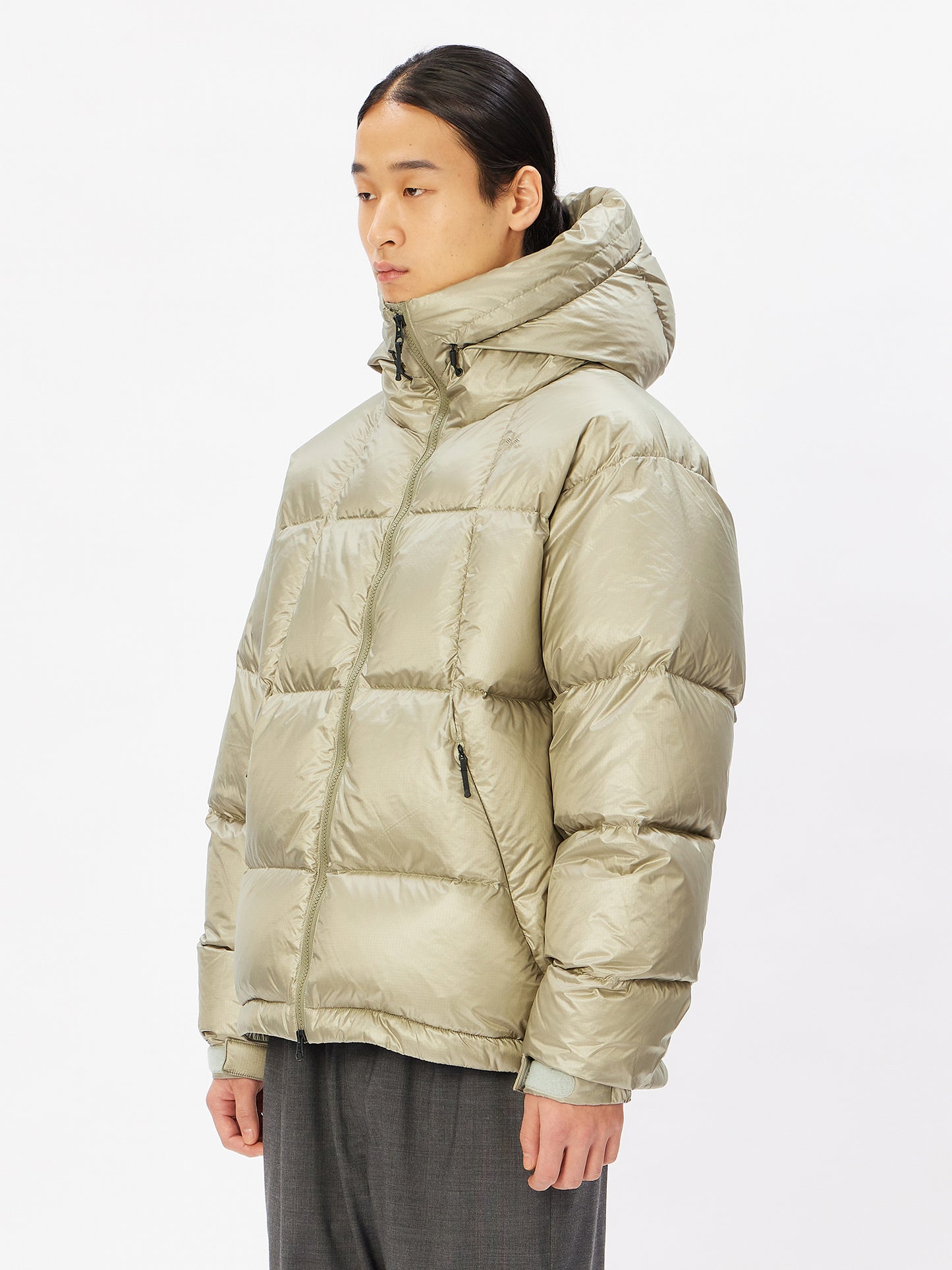 Goldwin Pertex Quantum Down Parka Jacket Oak Beige