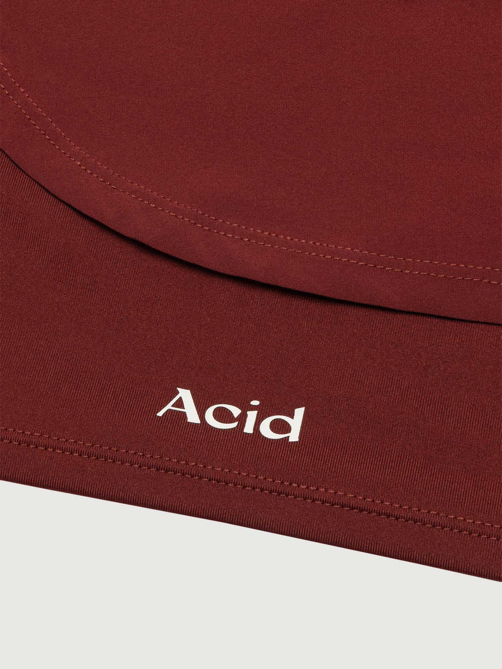 Acid Running 2-in-1 Shorts Fired Red