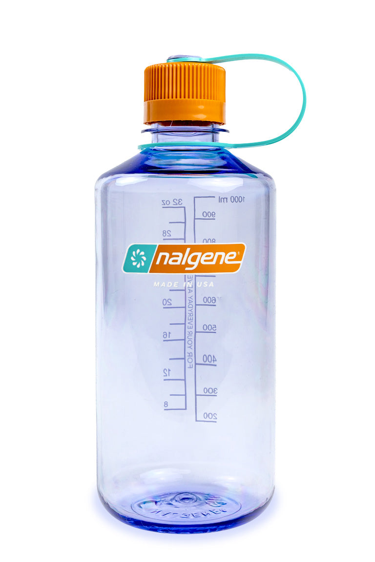 Nalgene 1 Litre Narrow Mouth Water Bottle Amethyst