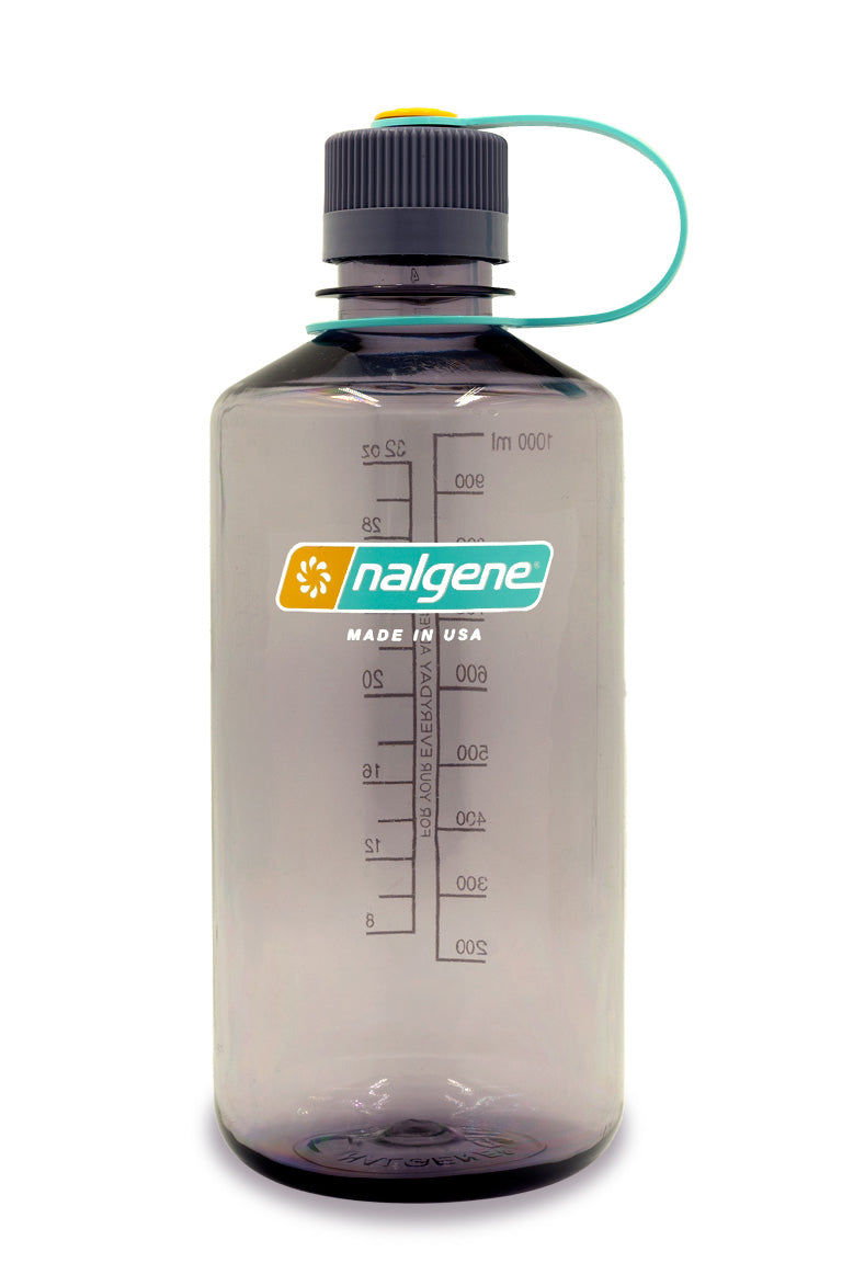 Nalgene 1 Litre Narrow Mouth Water Bottle Aubergine