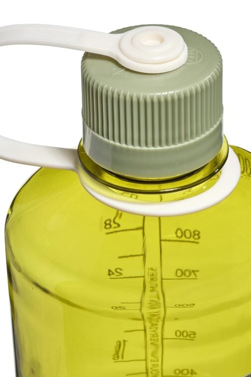 Nalgene 1 Litre Narrow Mouth Water Bottle Endive/Oil Green