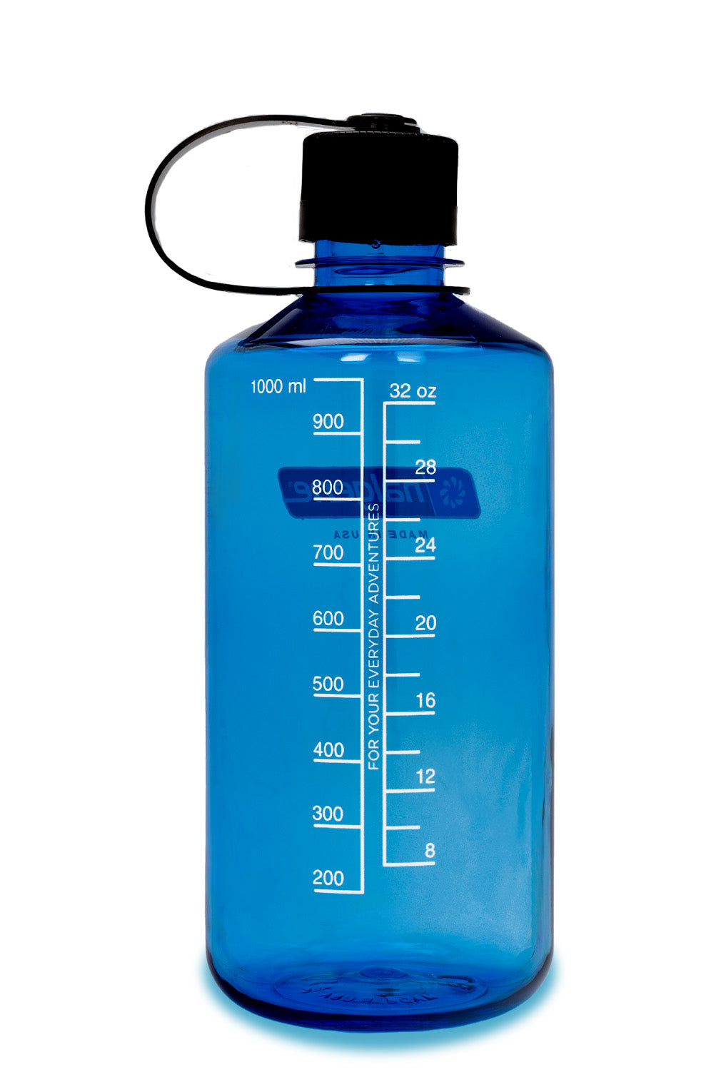 Nalgene 1 Litre Narrow Mouth Water Bottle Blue