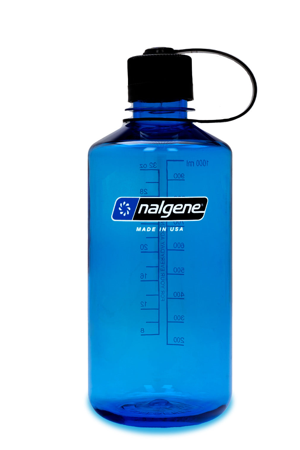 Nalgene 1 Litre Narrow Mouth Water Bottle Blue