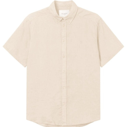 Les Deux Kris Linen SS Shirt Ivory