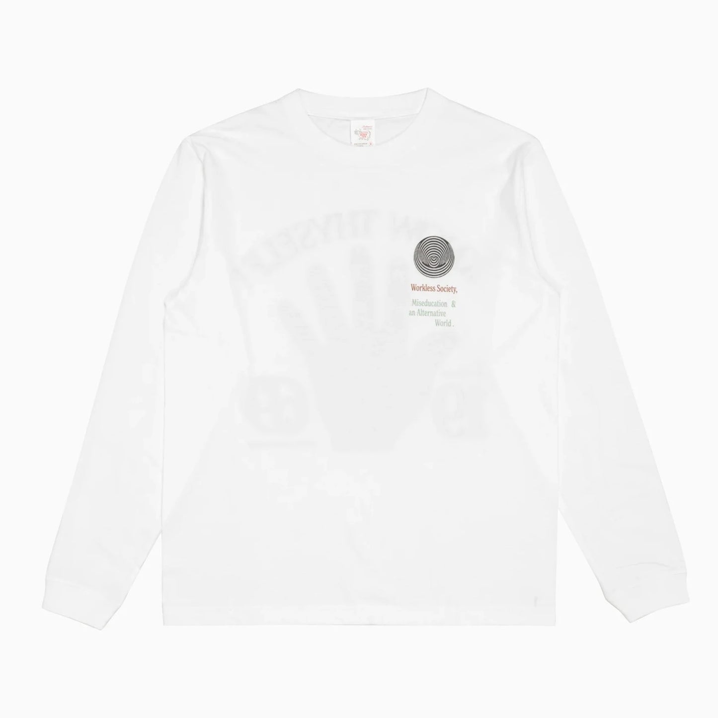 Garbstore Society LS Tee White