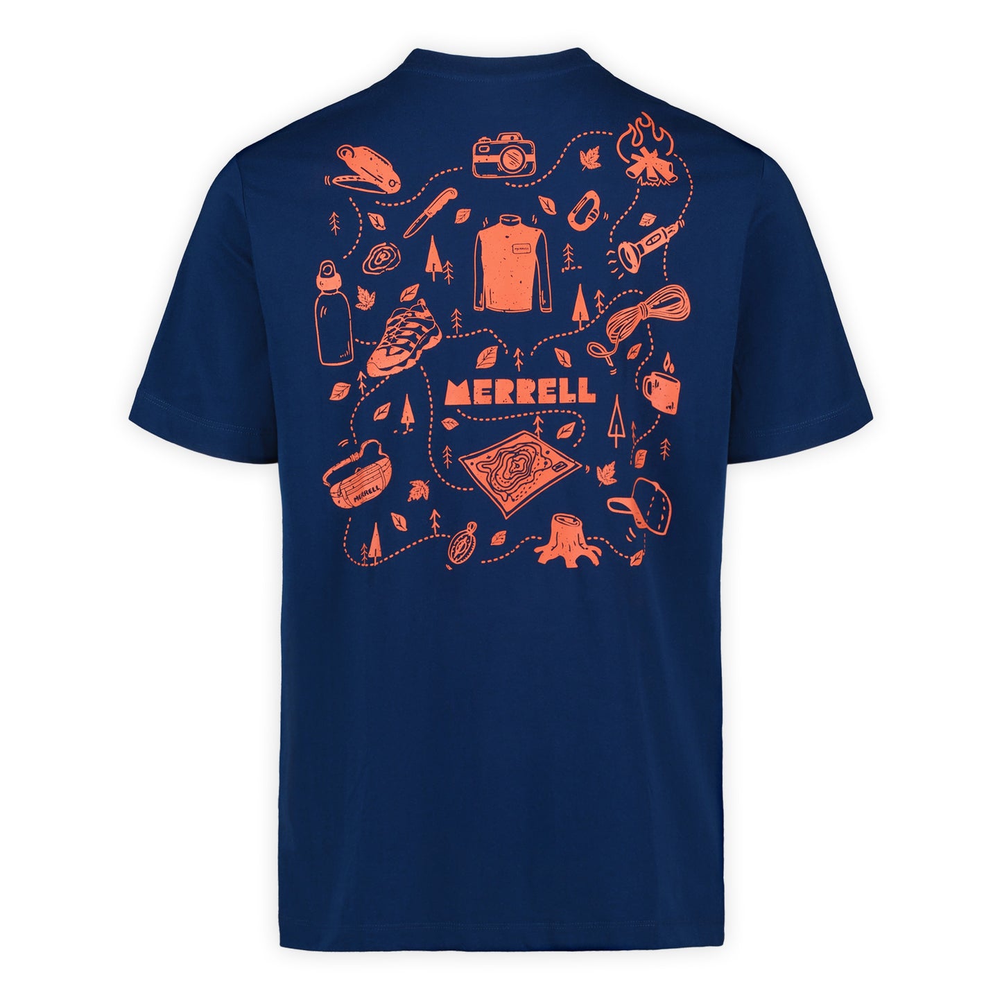Merrell Trails Graphic T-shirt Navy Night