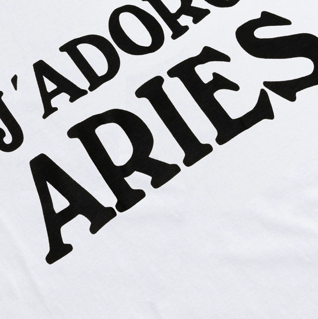 Aries J'Adoro Aries Tee White