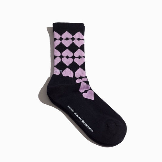 Socksss Purple Hearts