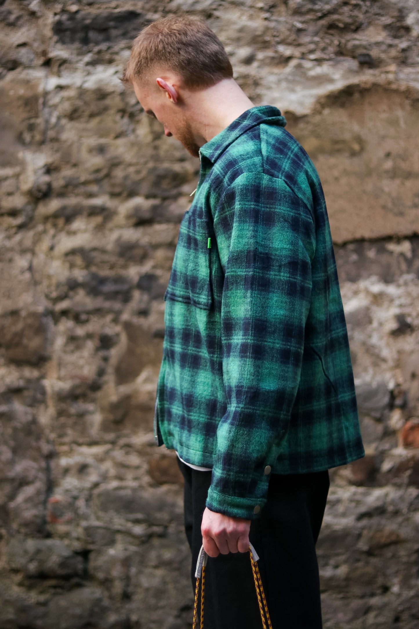 POSTAL Regiment Overshirt Green/Black