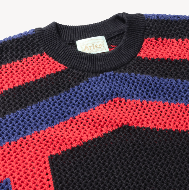 Aries Crochet Temple Knit Navy