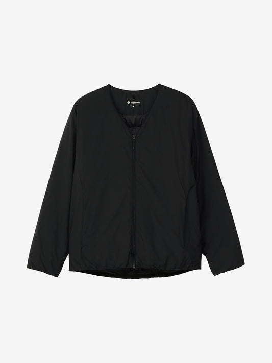 Goldwin V-neck Zip Down Cardigan Black