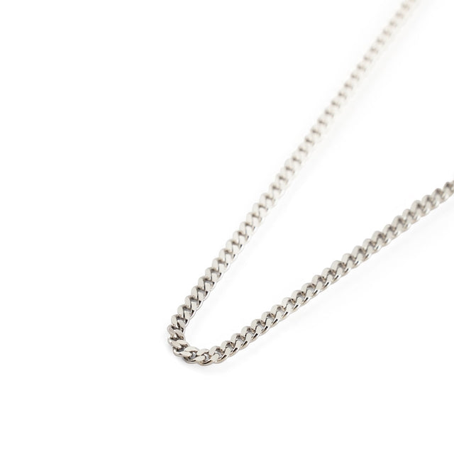 Serge DeNimes Silver Rhodium Diamond Cut Chain