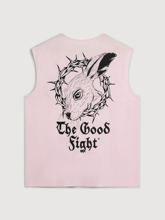 Acid Running The Good Fight Tank Iced Pink