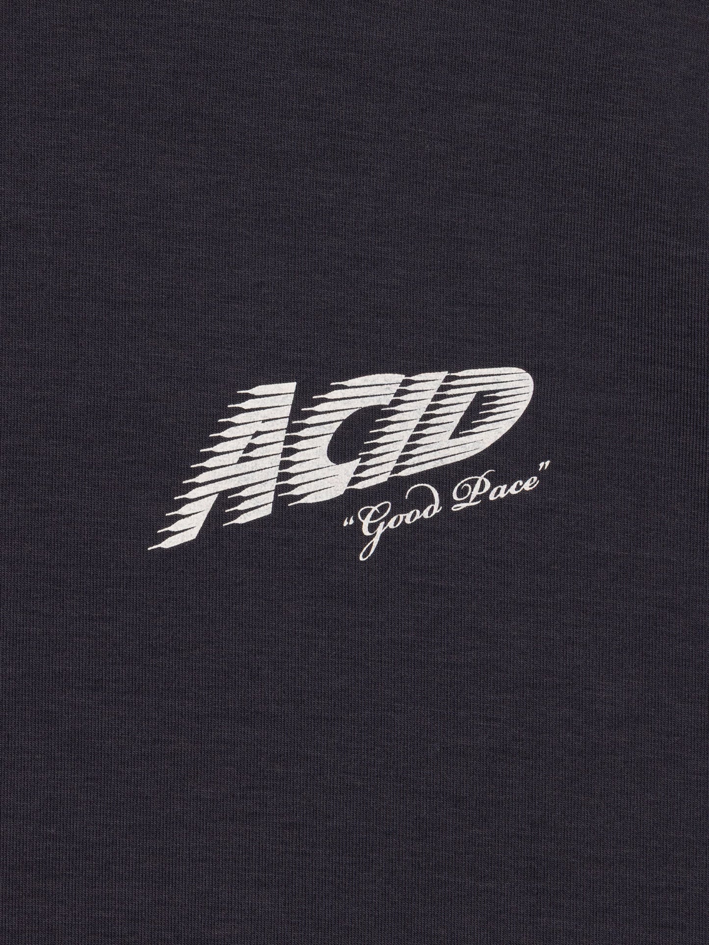 Acid Running Good Pace T-shirt Black