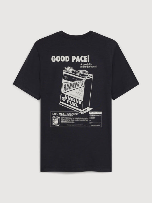 Acid Running Good Pace T-shirt Black