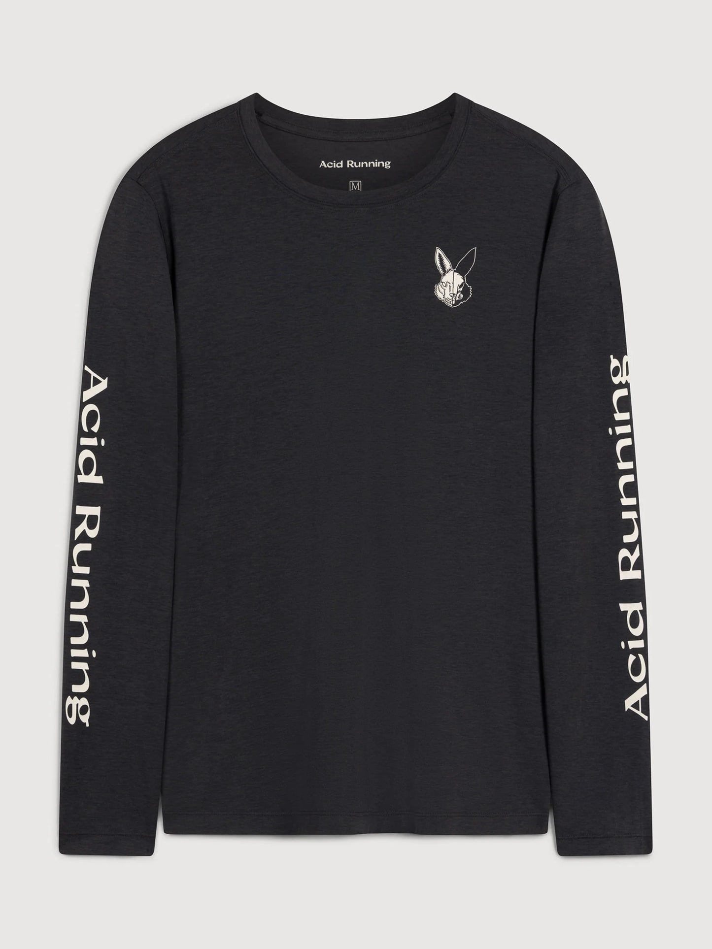 Acid Running Long Sleeve T-shirt Graphite Grey