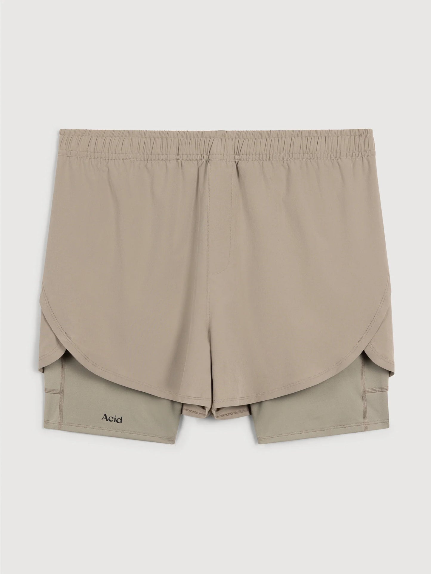Acid Running 2-in-1 Shorts Riverstone