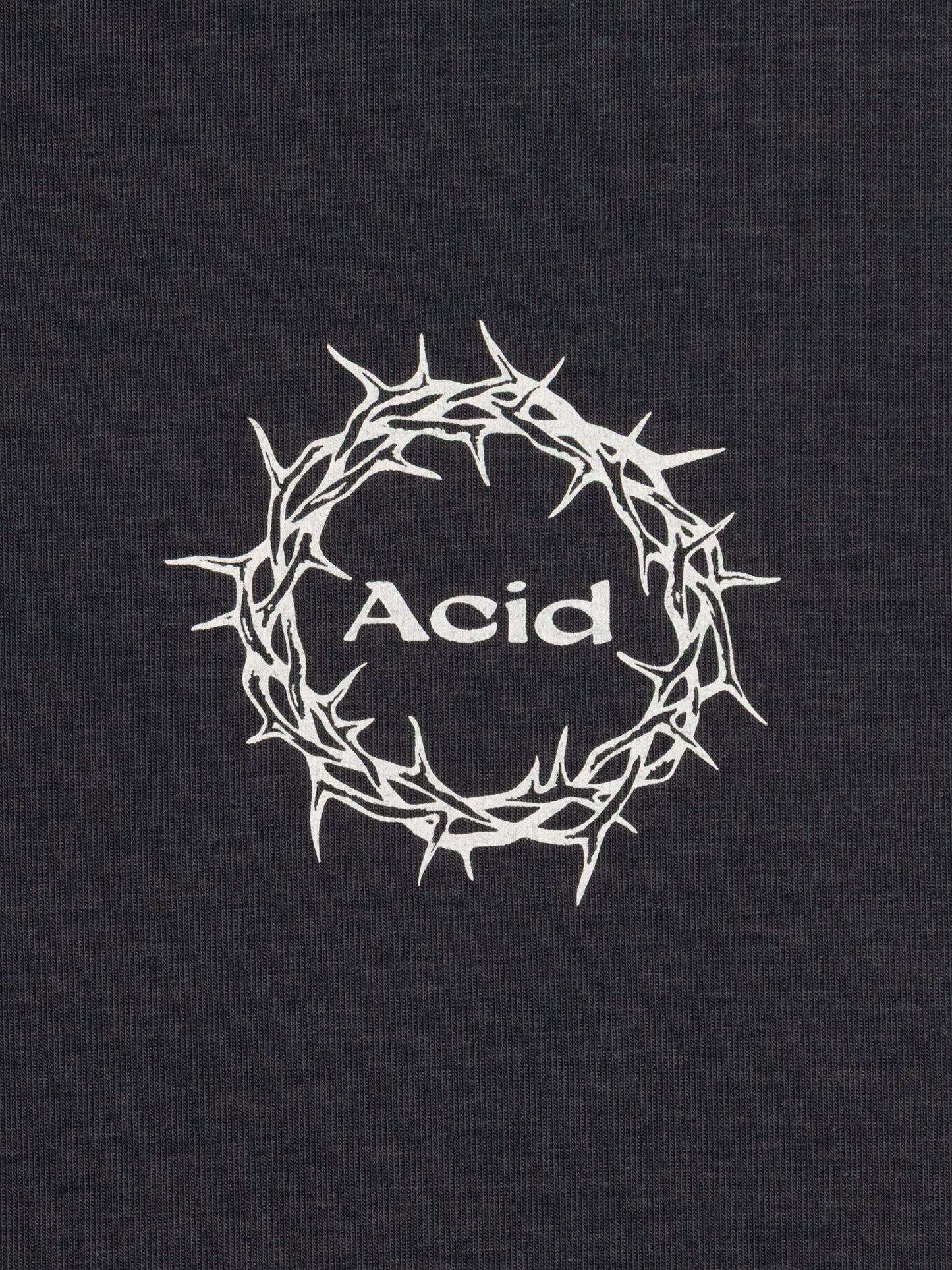 Acid Running The Good Fight Tank Graphite Grey