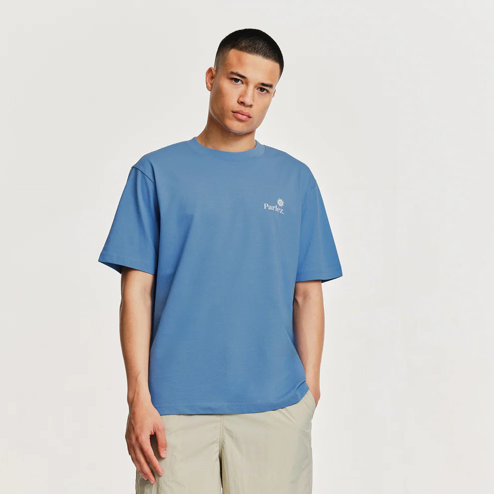 Parlez Ador T-shirt Azure Blue