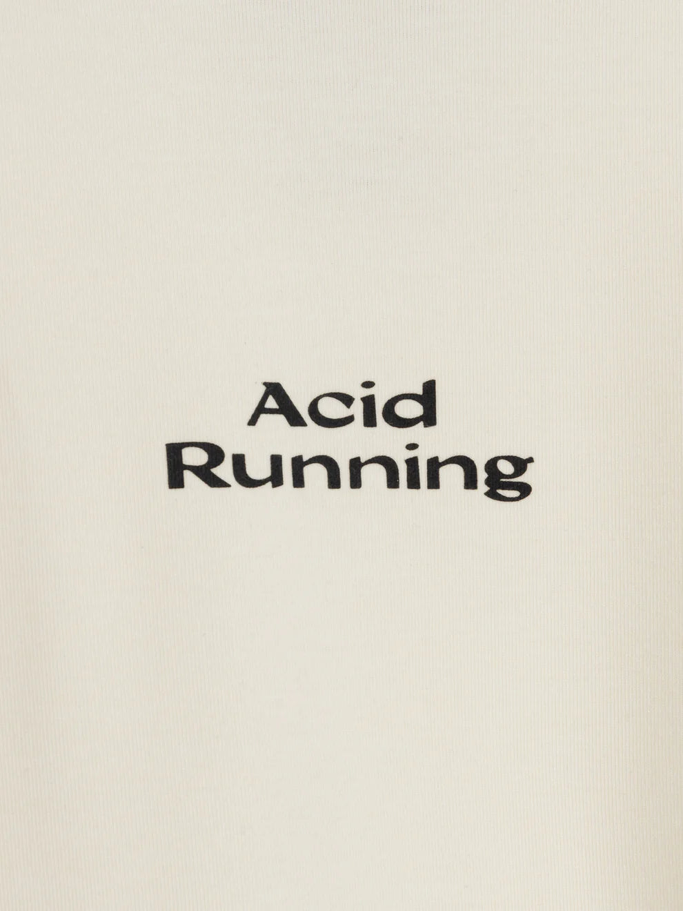 Acid Running Logo Tank Bone White